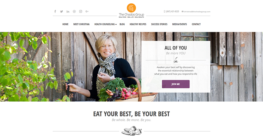 thechodosgroup.com screenshot