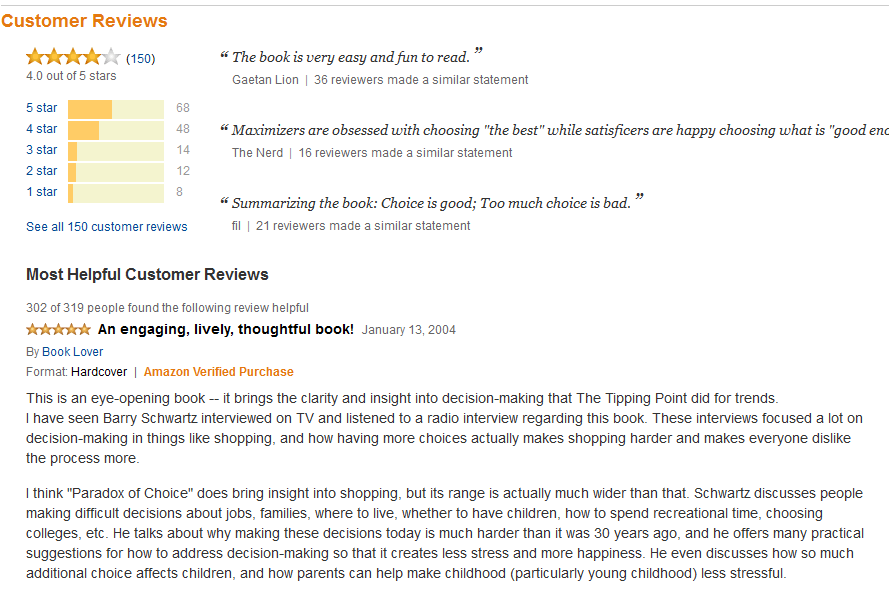 Amazon Reviews