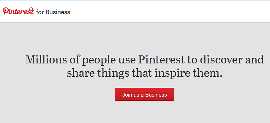 Pinterest Join As A Business