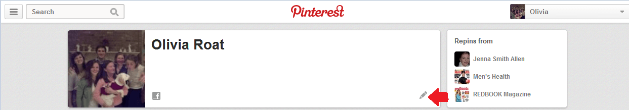 Pinterest Verify Website