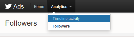 Twitter Analytics Time Line