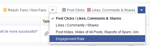 Facebook Insights Engagement Rates