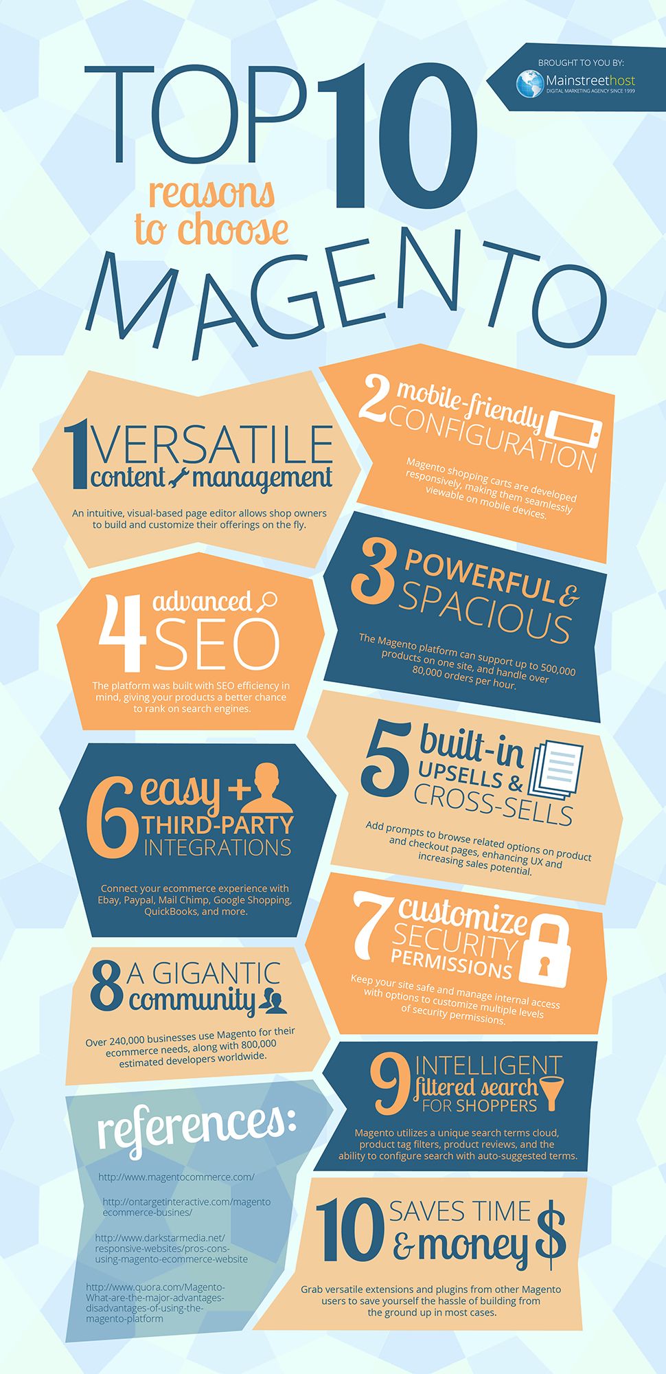 The top 10 advantages to using Magento Ecommerce [INFOGRAPHIC]