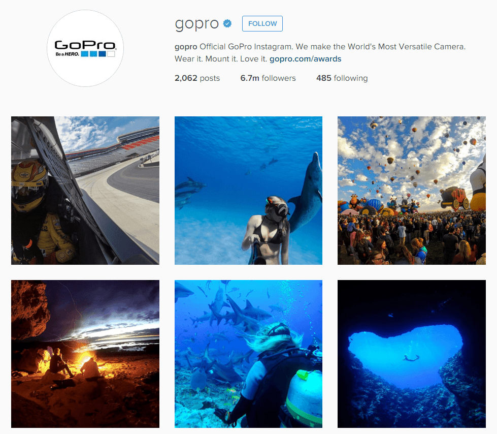 GoPro Instagram