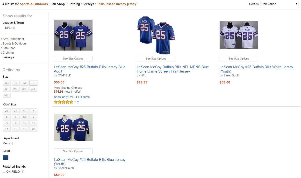 LeSean McCoy Jersey