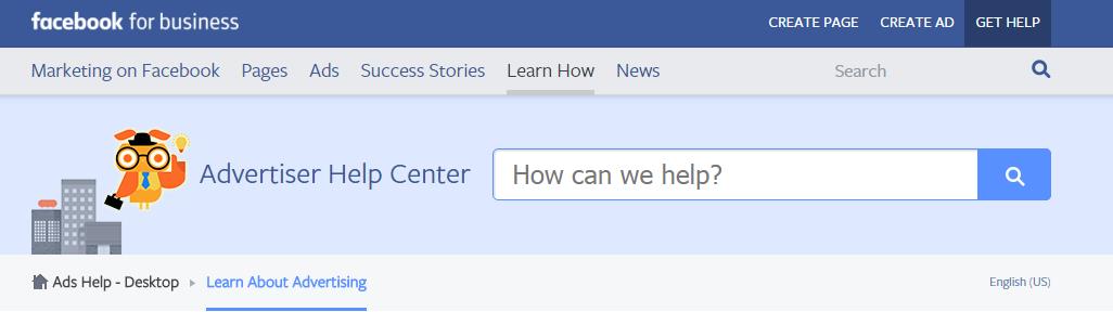 Facebook Advertiser Help Center
