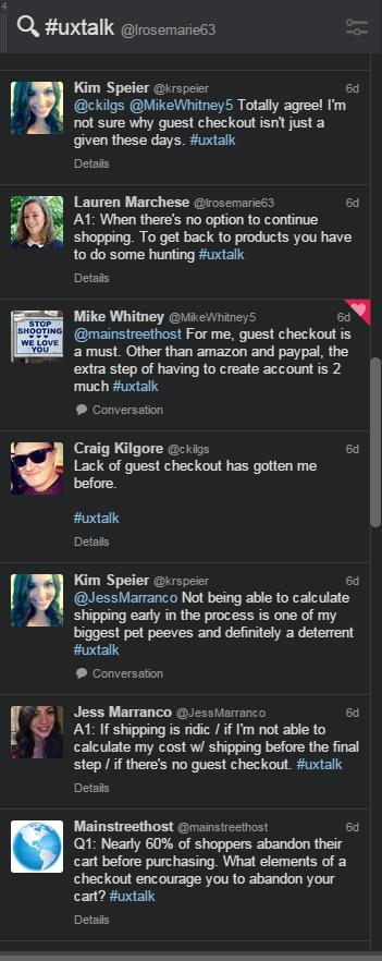 Twitter Chat Mainstreethost UXTalk