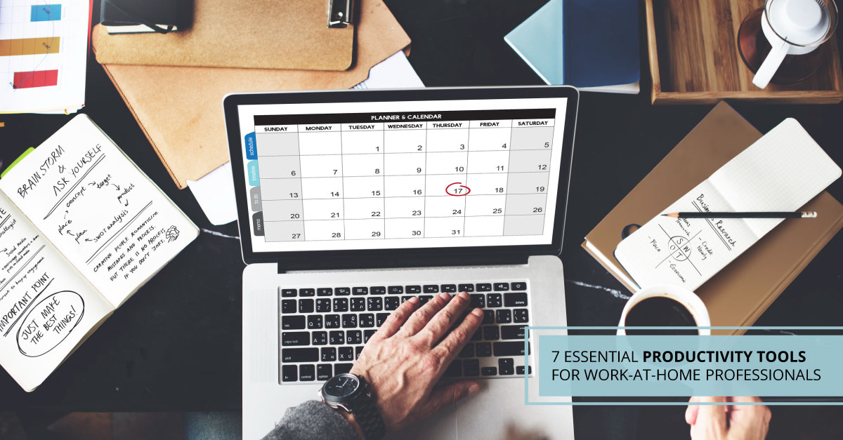 7 Essential Productivity Tools for WorkatHome Professionals
